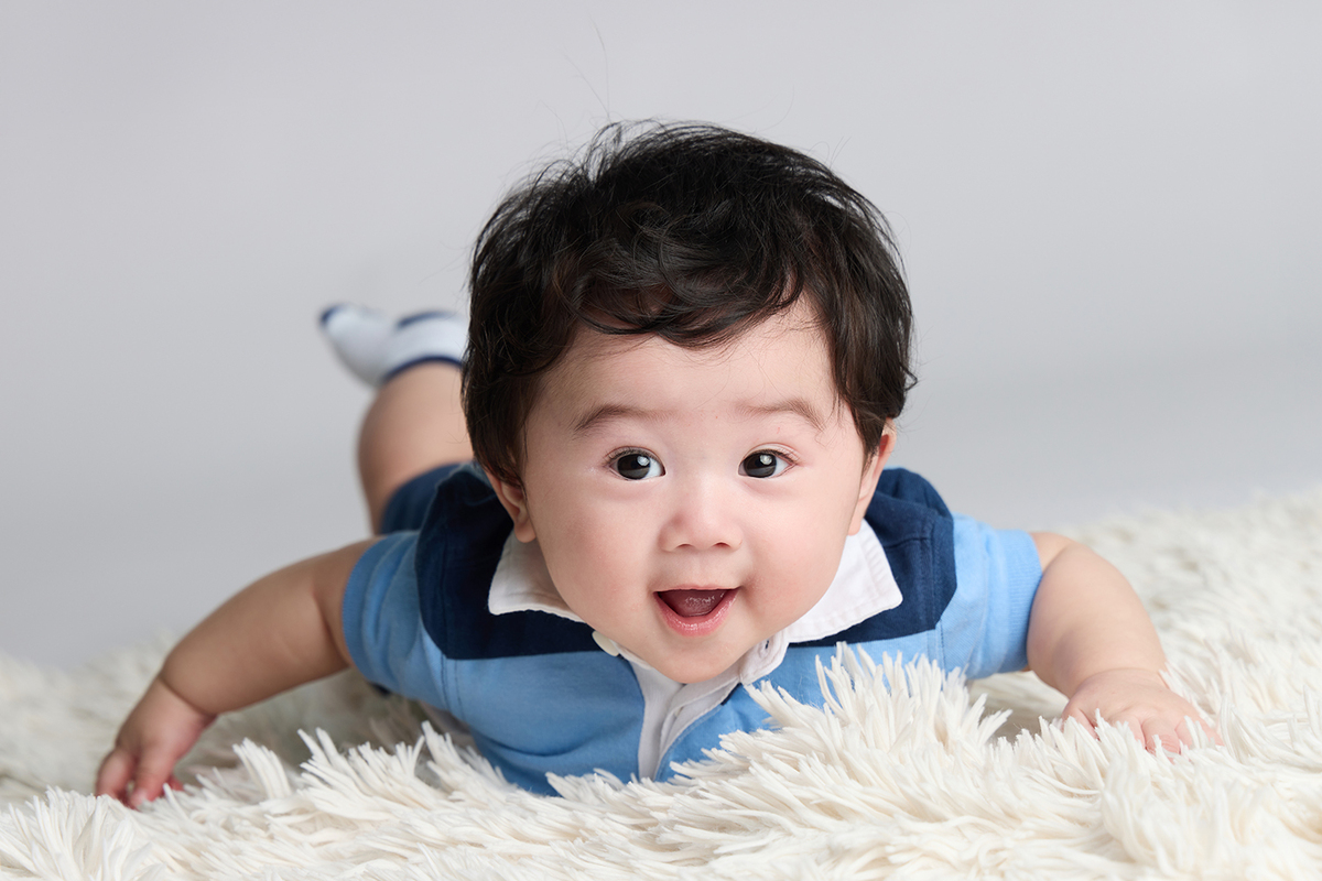 Child portrait photography session at Orange Studios Singapore