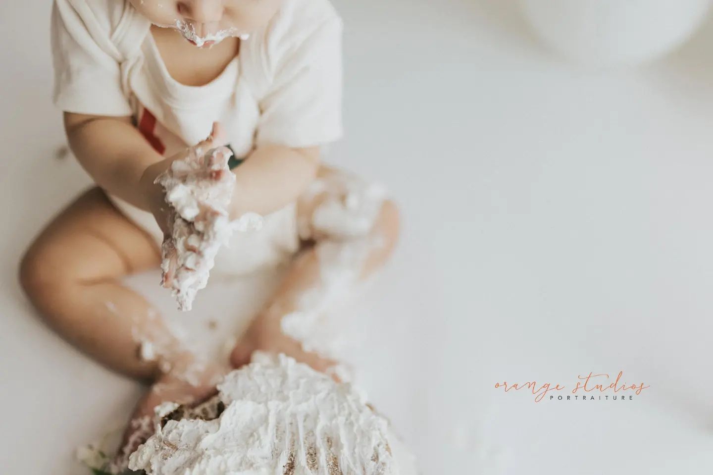 Cake Smash Photography Singapore at Orange Studios Singapore