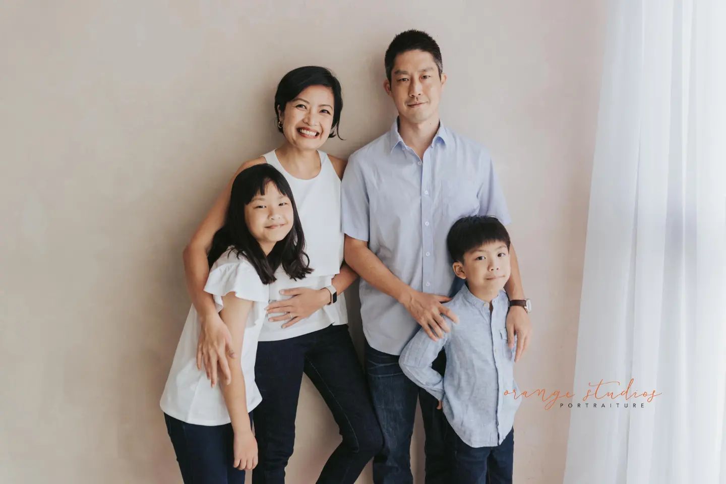 family photoshoot Singapore indoor studio