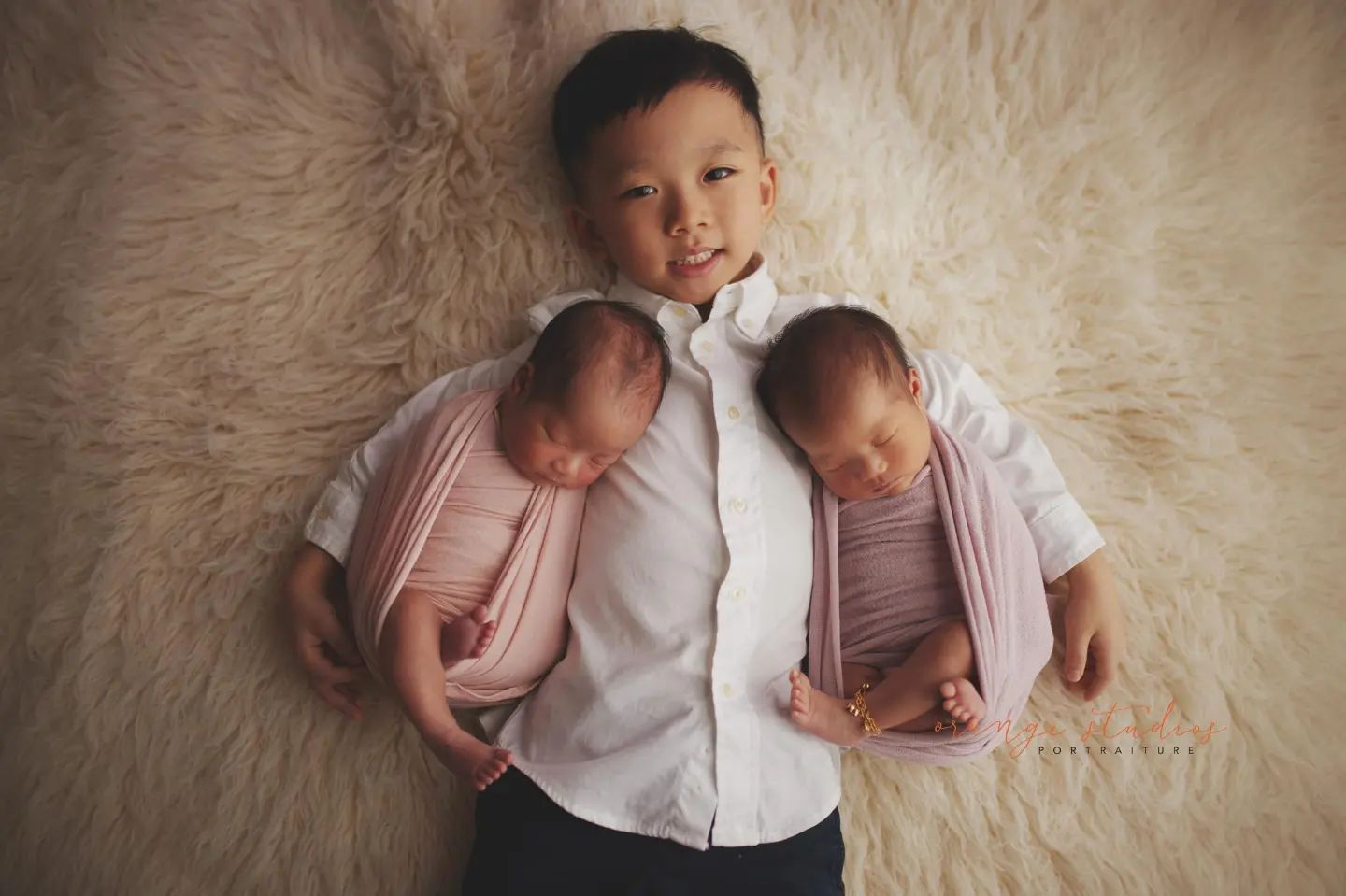 Maternity Photoshoot for Twins in Singapore
