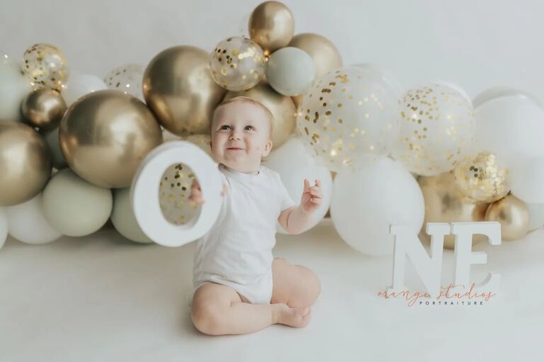 cake smash session Singapore baby milestone