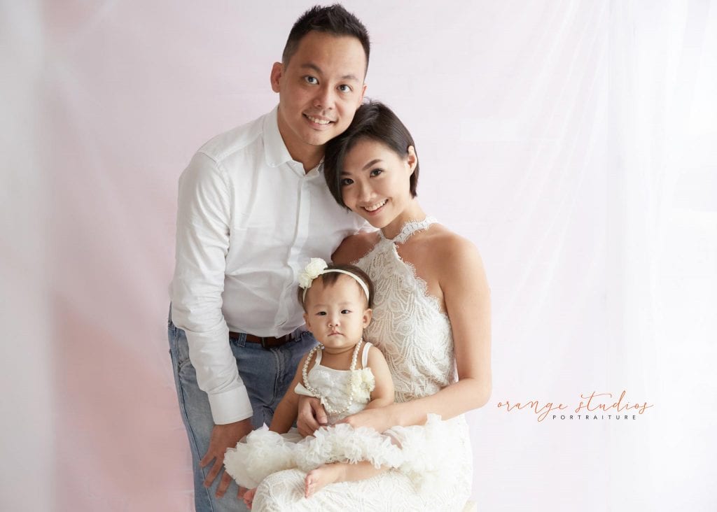 family portraits in singapore studio natural light