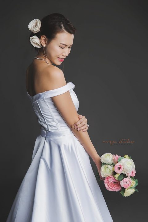 korean style family portraits in singapore studio