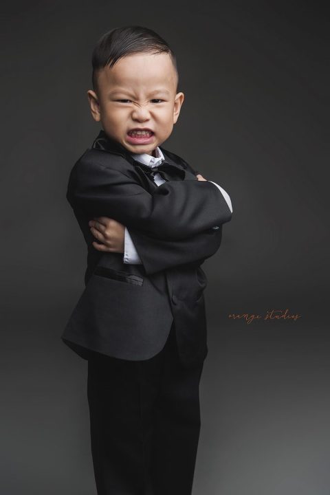 korean style family portraits in singapore studio