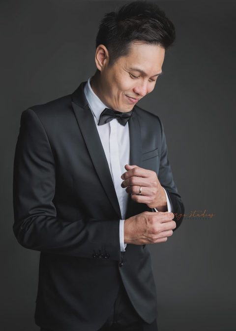 korean style family portraits in singapore studio