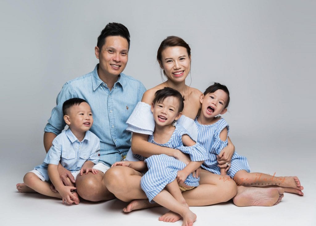 family portraits in singapore studio