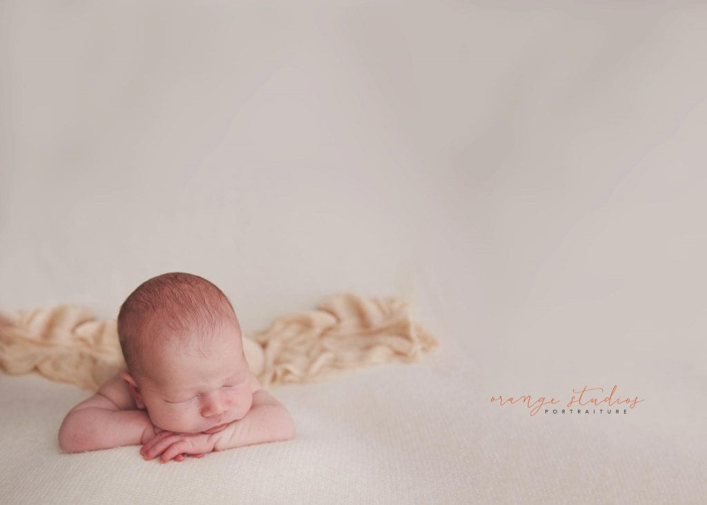 11 days old baby boy newborn portraits in singapore studio