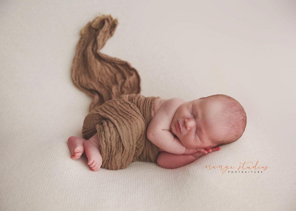 11 days old baby boy newborn portraits in singapore studio