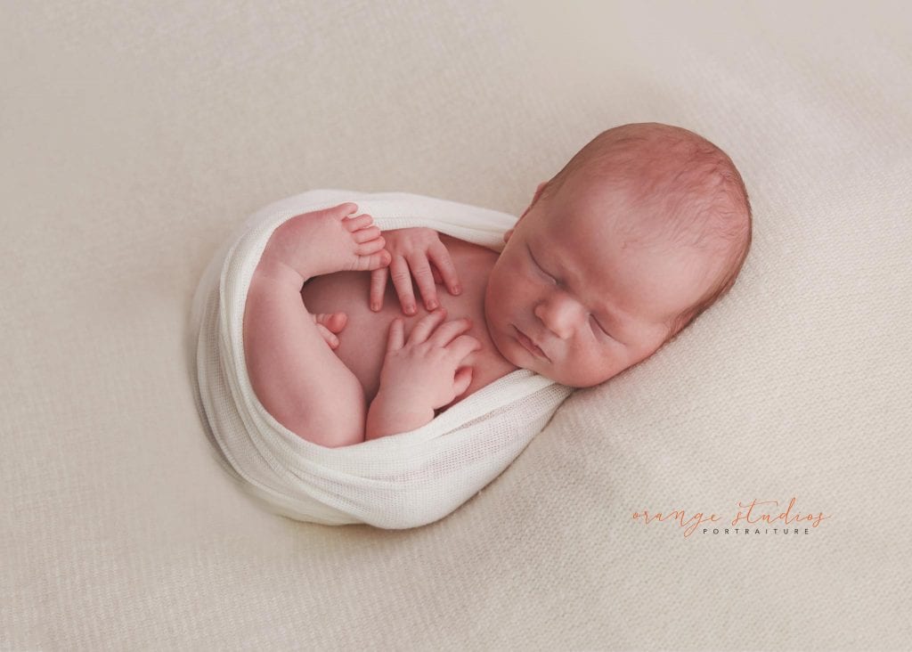 11 days old baby boy newborn portraits in singapore studio