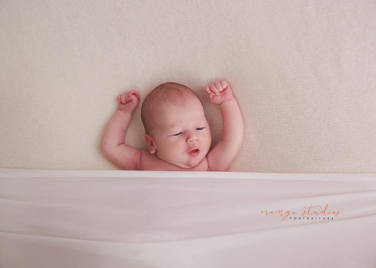 11 days old baby boy newborn portraits in singapore studio
