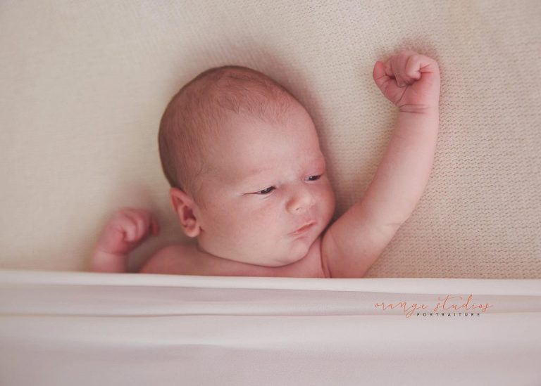 11 days old baby boy newborn portraits in singapore studio