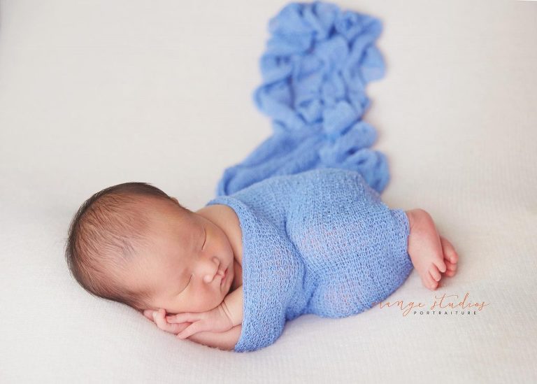8 days old baby boy natural newborn portraits in singapore studio