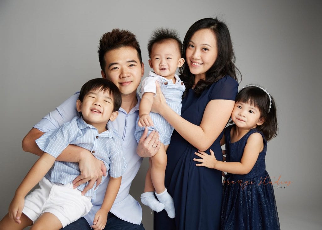 family portraits in singapore studio