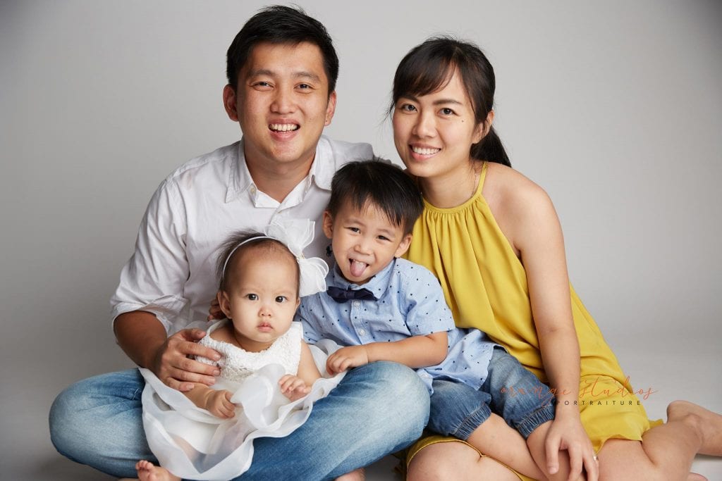 family portraits in singapore studio