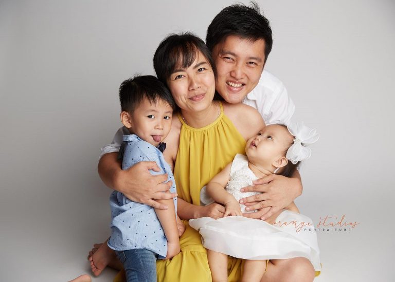 family portraits in singapore studio