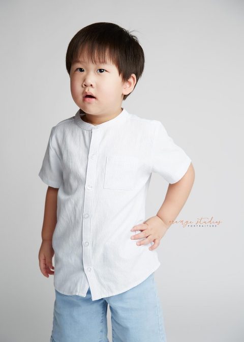 children portraits in singapore studio