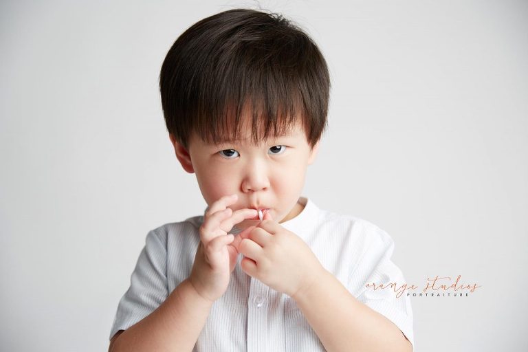 children portraits in singapore studio