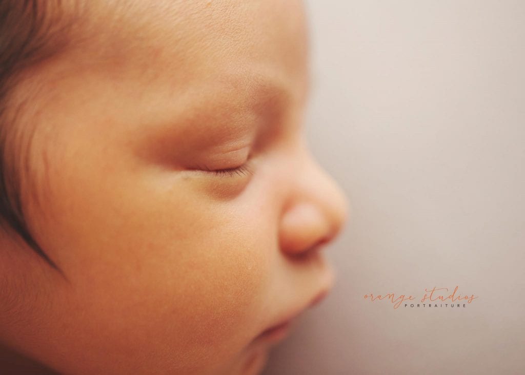 10 days old baby boy natural and clean newborn portraits in singapore studio