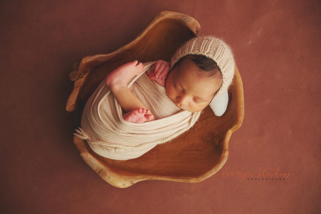 10 days old baby boy natural and clean newborn portraits in singapore studio