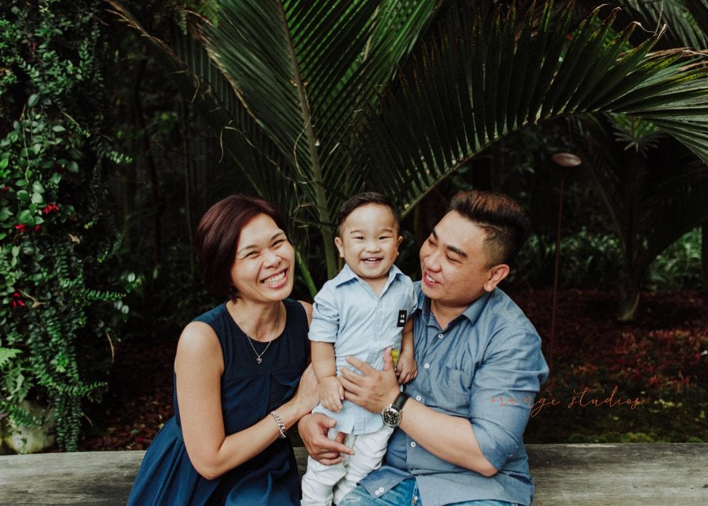 family portraits in singapore gardens by the bay