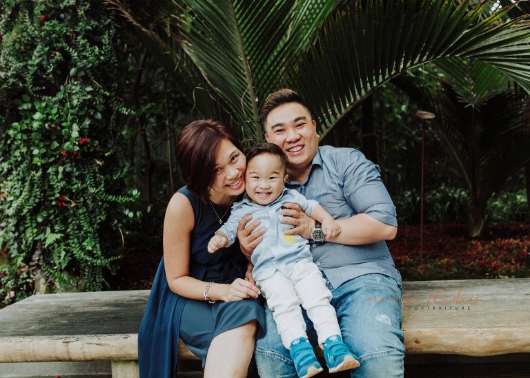 family portraits in singapore gardens by the bay