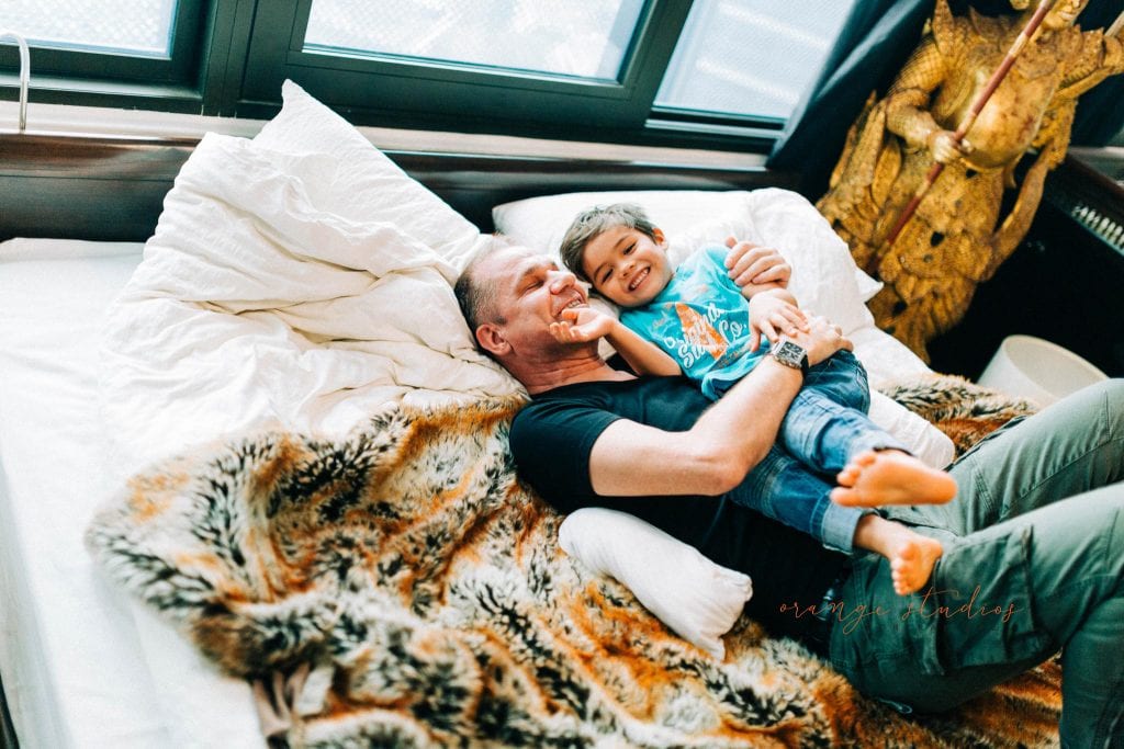 lifestyle family portraits at home in singapore