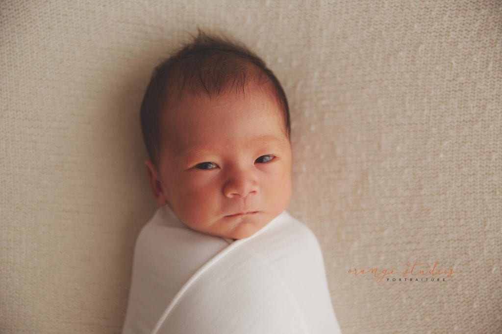 7 days old baby boy newborn portraits in singapore home