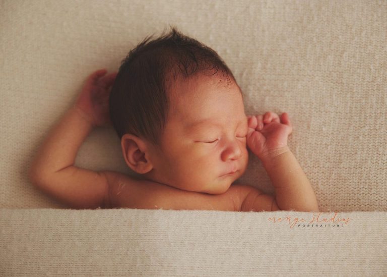 7 days old baby boy newborn portraits in singapore home