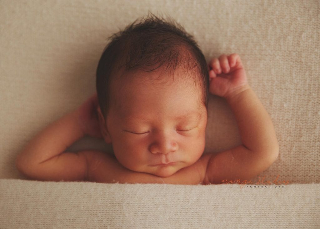 7 days old baby boy newborn portraits in singapore home
