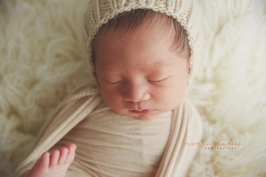 7 days old baby boy newborn portraits in singapore home