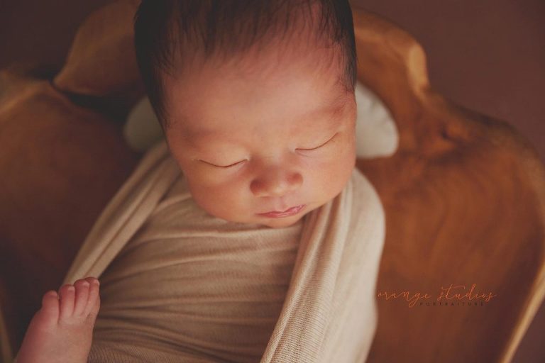 7 days old baby boy newborn portraits in singapore home