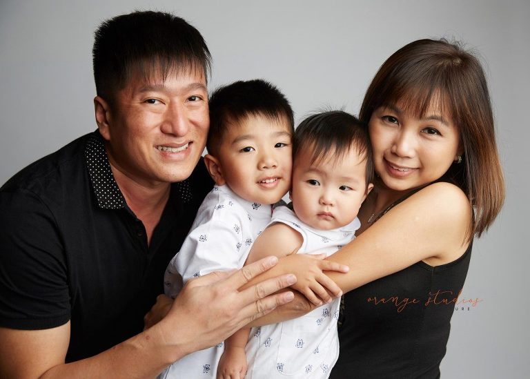 family portraits in singapore studio