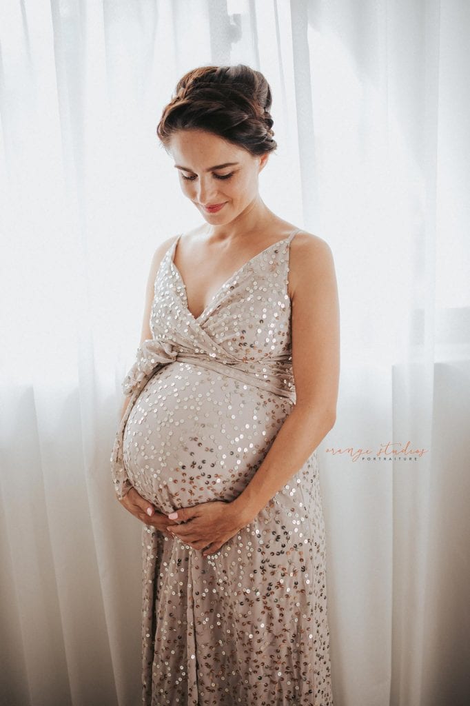 maternity portraits at home in singapore