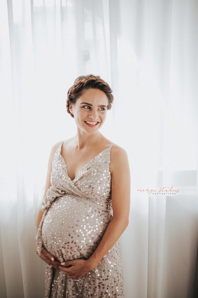 maternity portraits at home in singapore