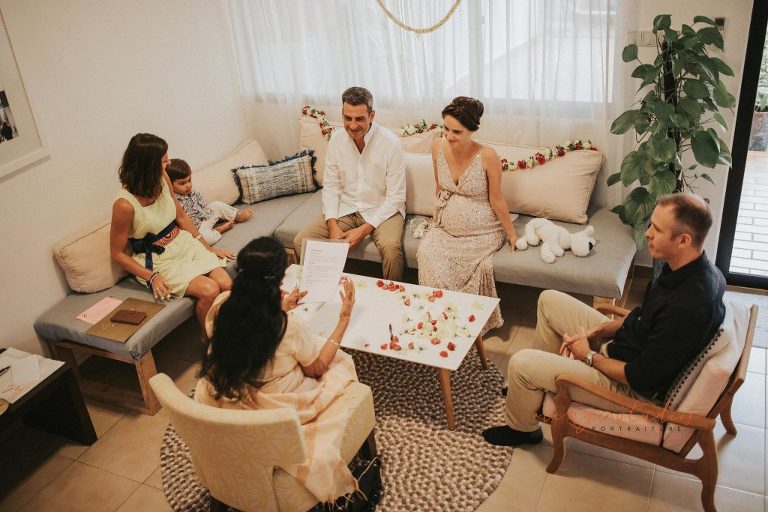 intimate solemnisation ceremony at home in singapore