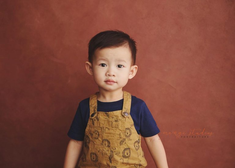 children portraits in singapore studio