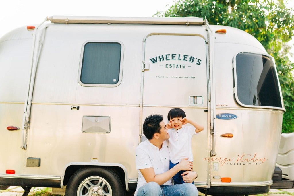 dad and son family portraits at wheeler's estate singapore