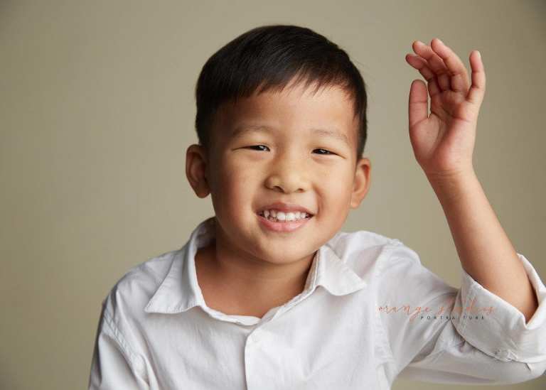 children portraits in singapore studio