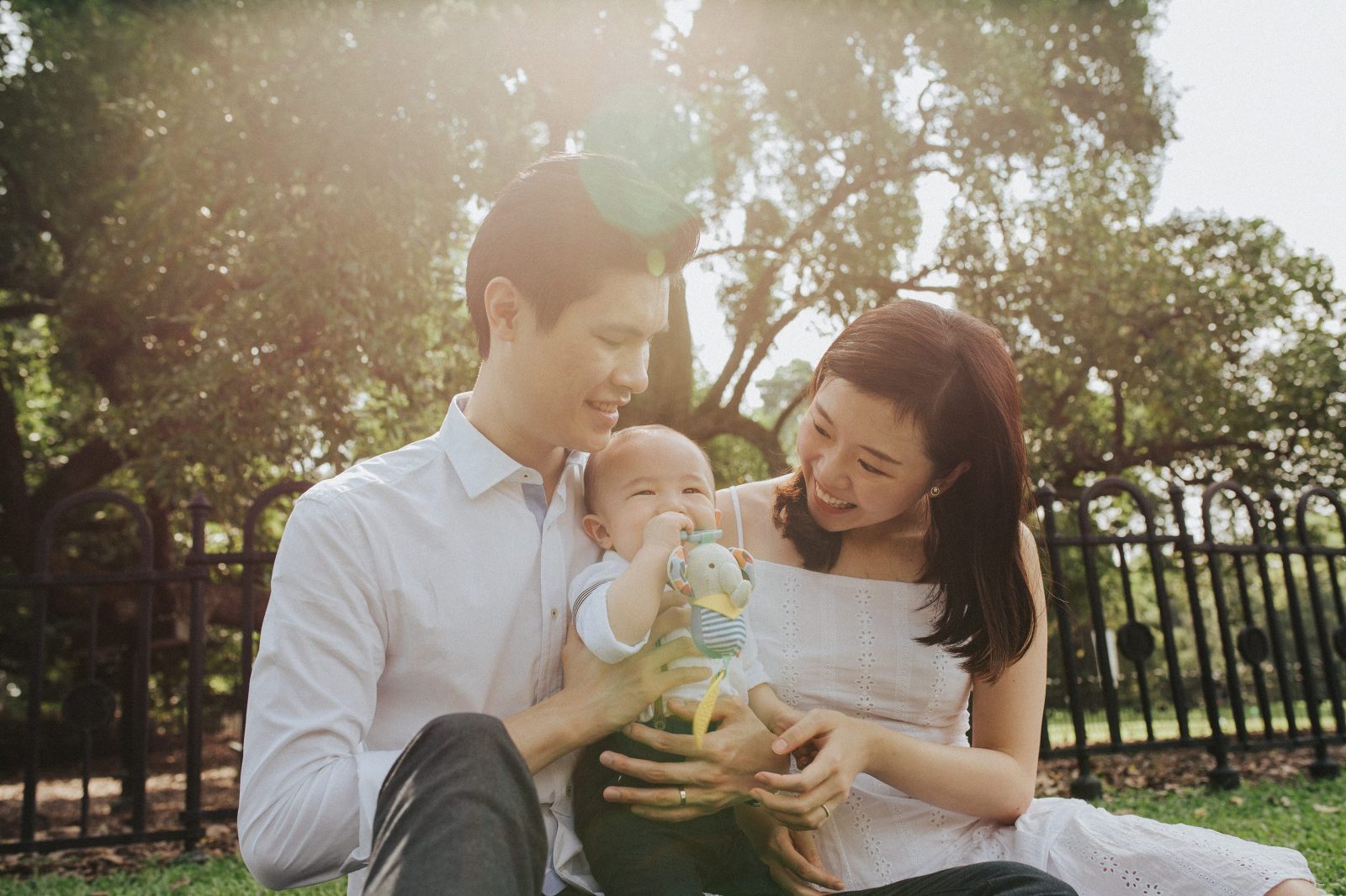 botanic gardens family photography