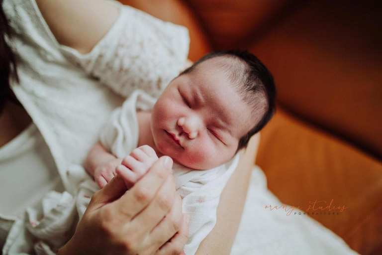 newborn baby fresh 48 photoshoot at home