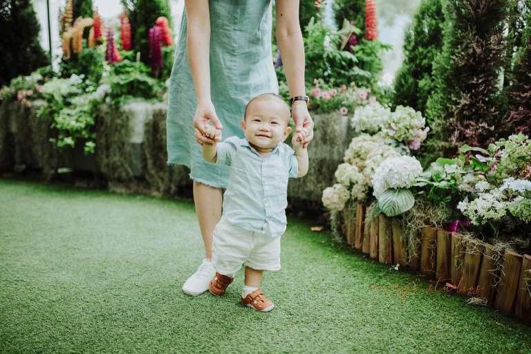 adorable 1 year old baby boy outdoor portraits