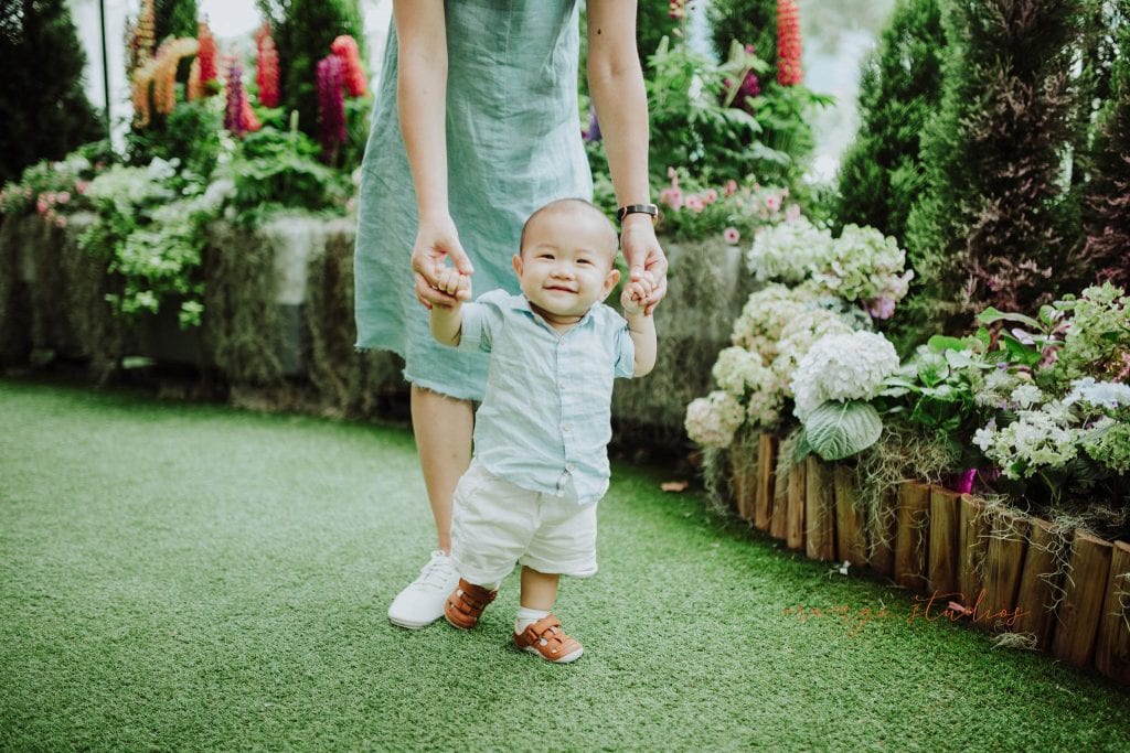 adorable 1 year old baby boy outdoor portraits