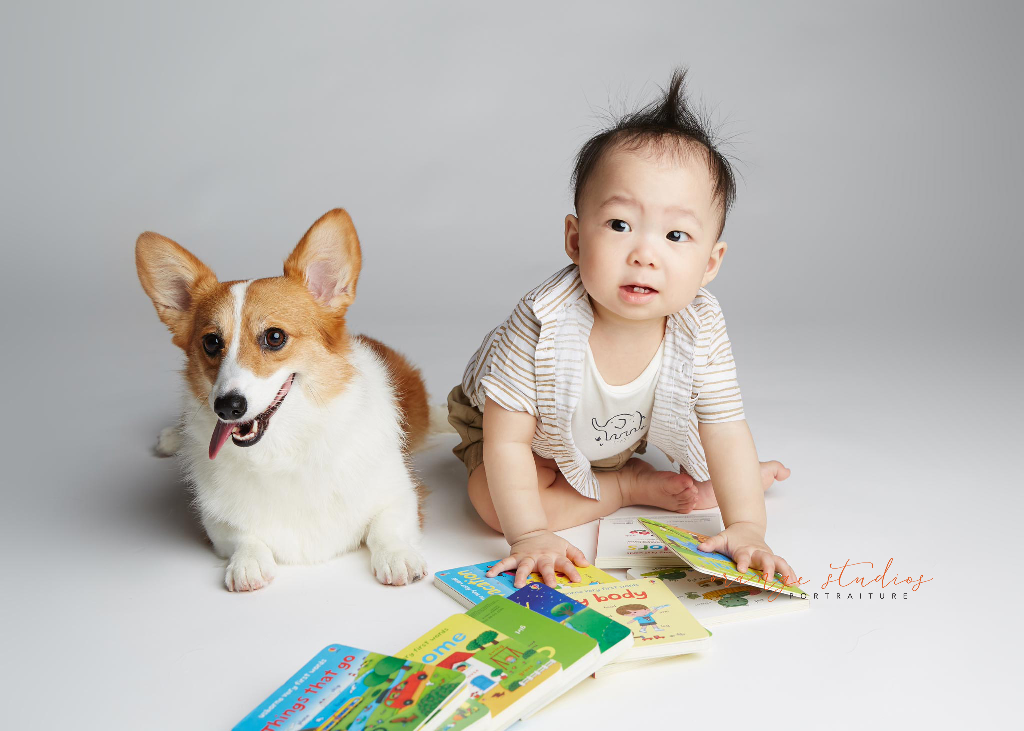 Family Photoshoot With Pets in Singapore