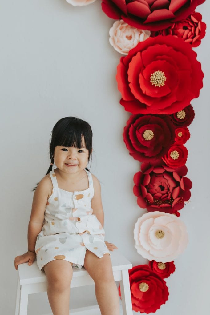cny themed kids portraits in singapore studio natural light