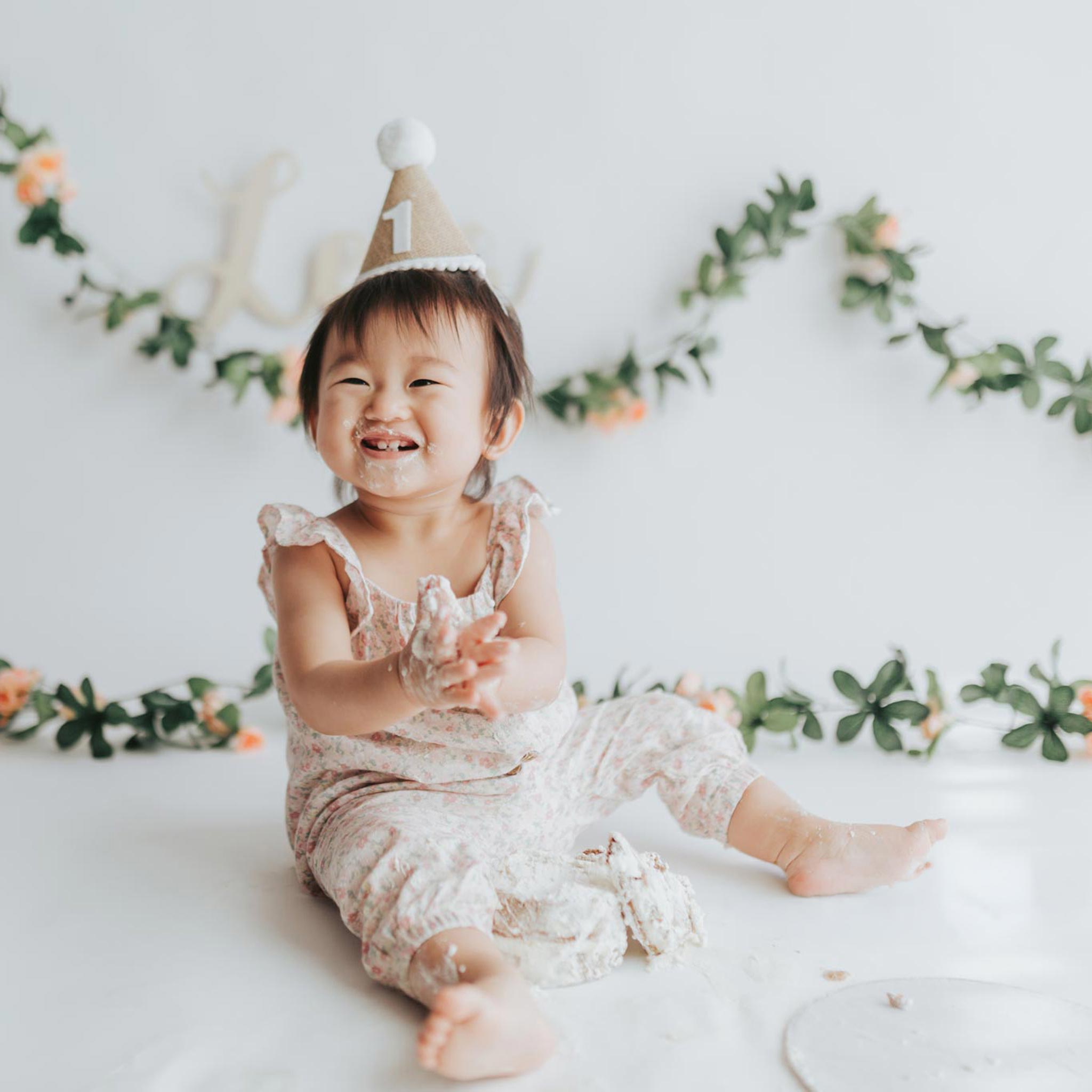 Cake Smash Photography at Orange Studios Singapore
